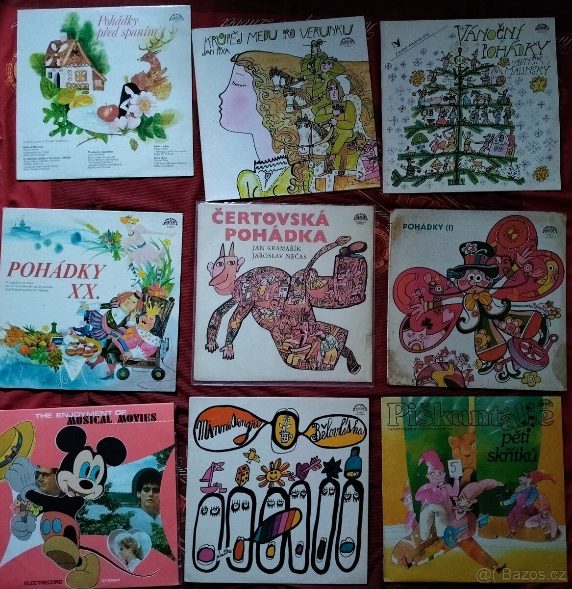 LP gramofonové Desky - pohádky - 7