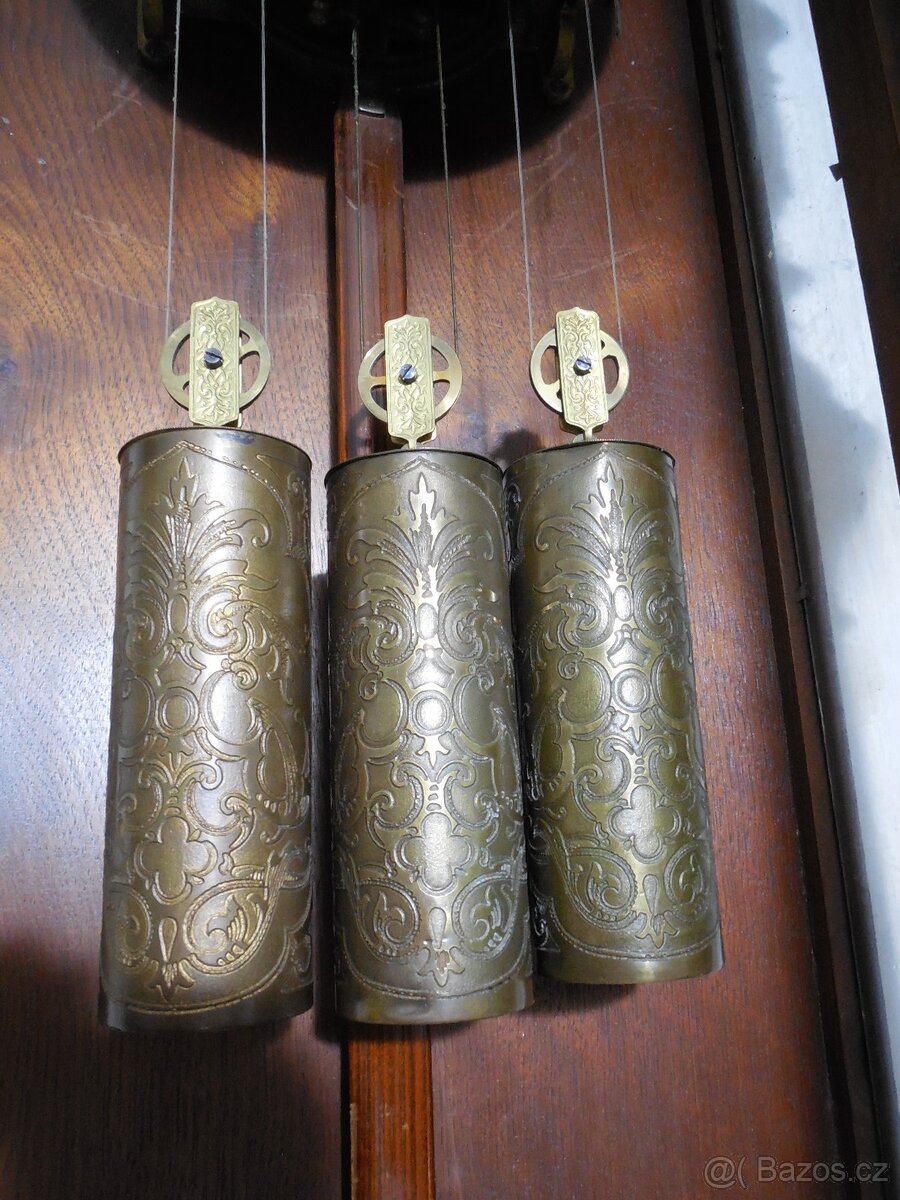 Hodiny pendlovky čtvrťové Gustav Becker - 7