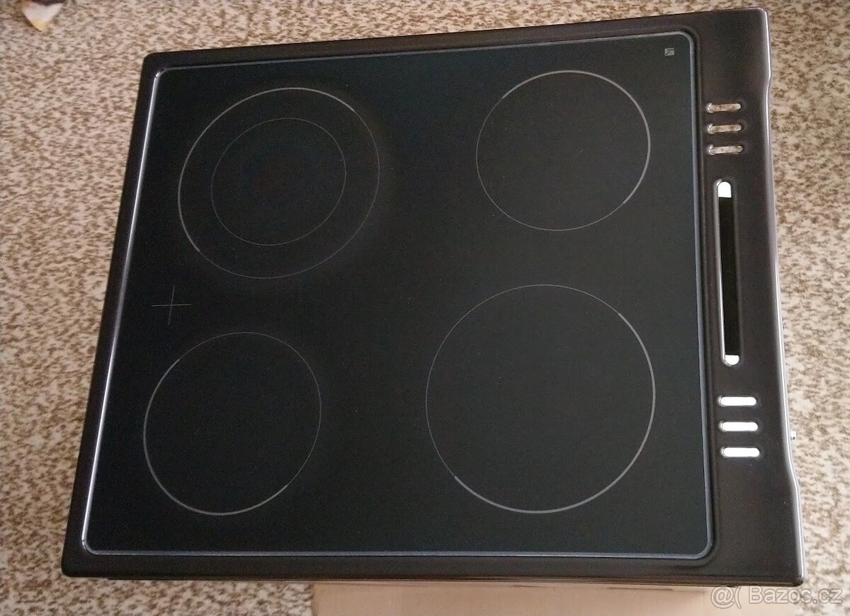 Volně stojící elektrický sporák MORA - hnědé provedení - 7