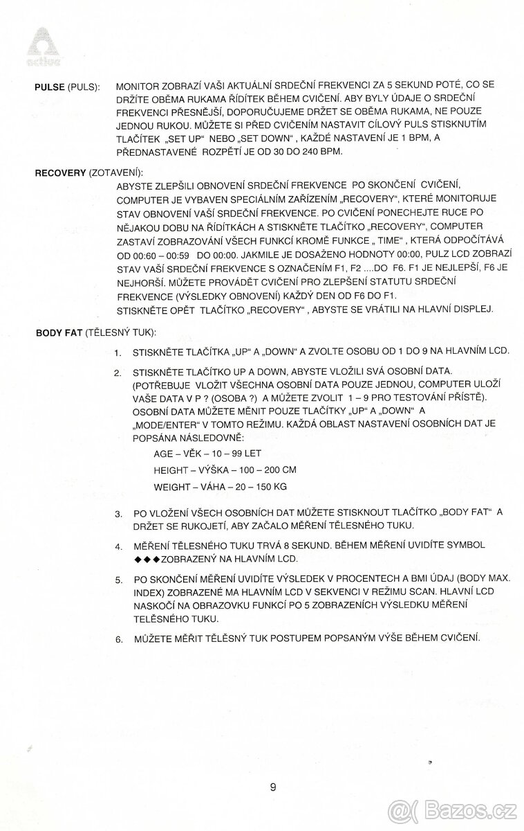 Náhradní díly k rotopedu - 7