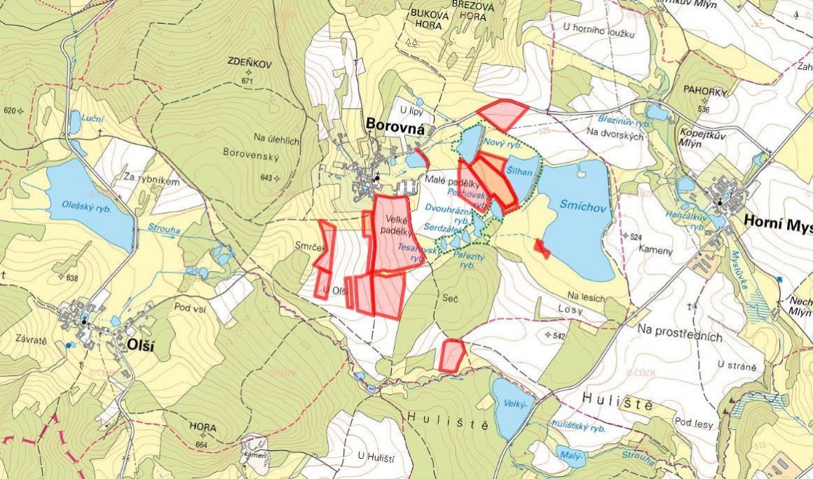 Zemědělská půda, prodej, Borovná, Jihlava - 7