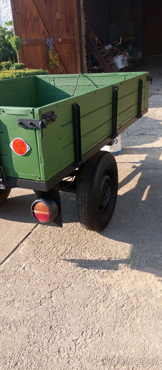 Vlečka za traktor malotraktor - 7