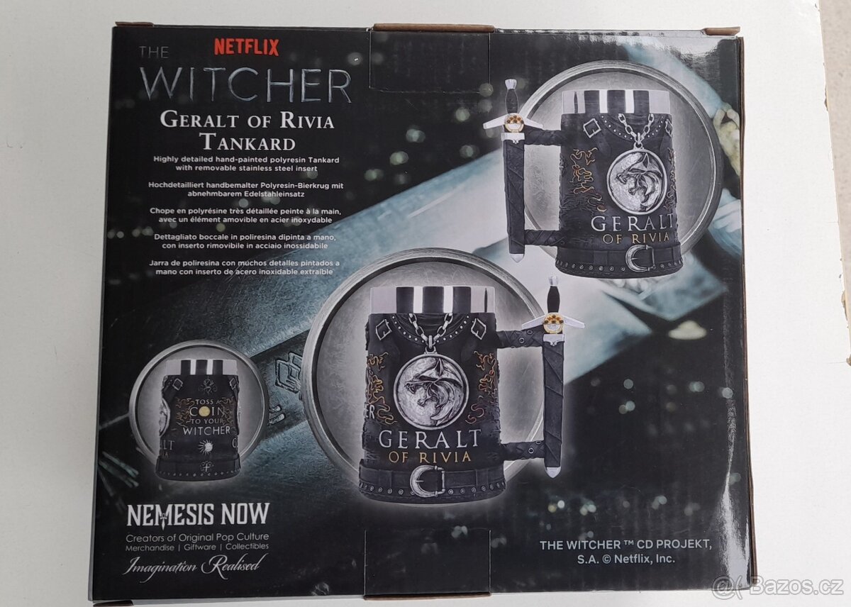 Korbel Zaklínač - Geralt z Rivie (Nemesis Now) - 7