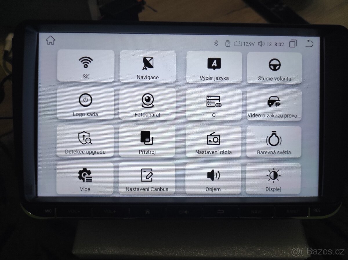 Autorádio Anroid pro Škoda, VW RAM 8GB - 7