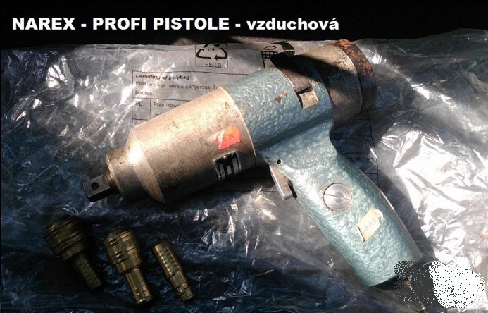 Narex rázový utahovák top stav. Jako nový. - 7