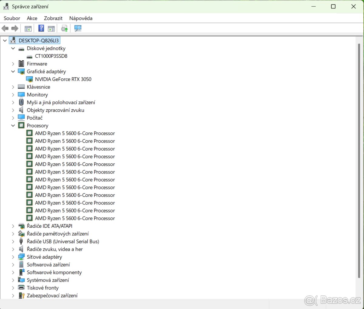 ✅Herní PC-RYZEN 5 5600,RTX 3050 8 GB✅ZÁRUKA - 7