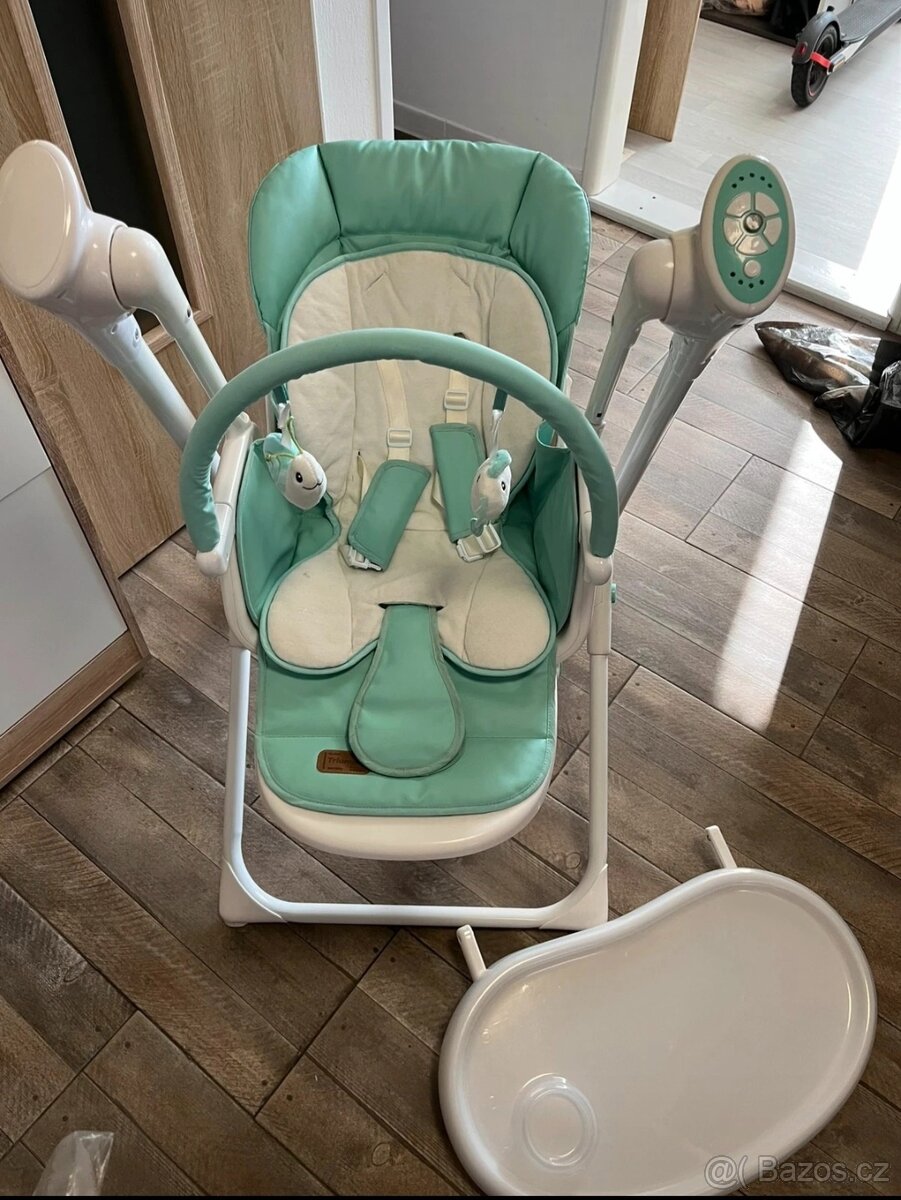 Houpací lehátko a židlička - 7