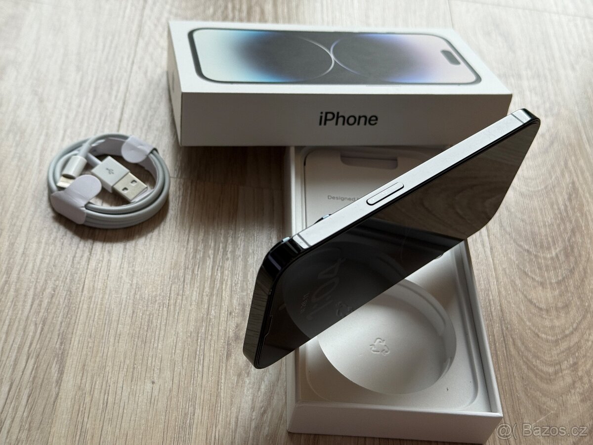 Apple iPhone 14 Pro 256Gb Space Black - 100% baterie, TOP - 7