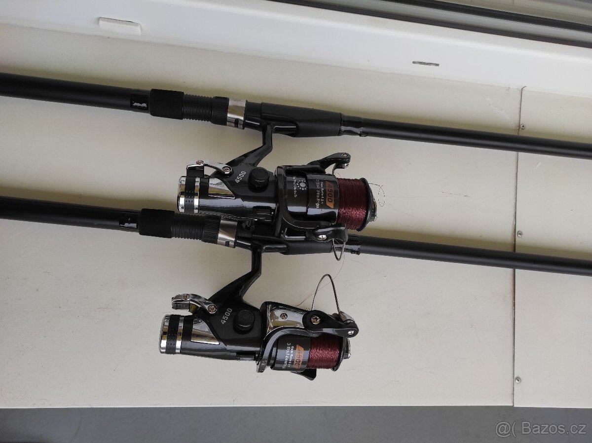 2ks rybářských dvoudílných prutů - 7