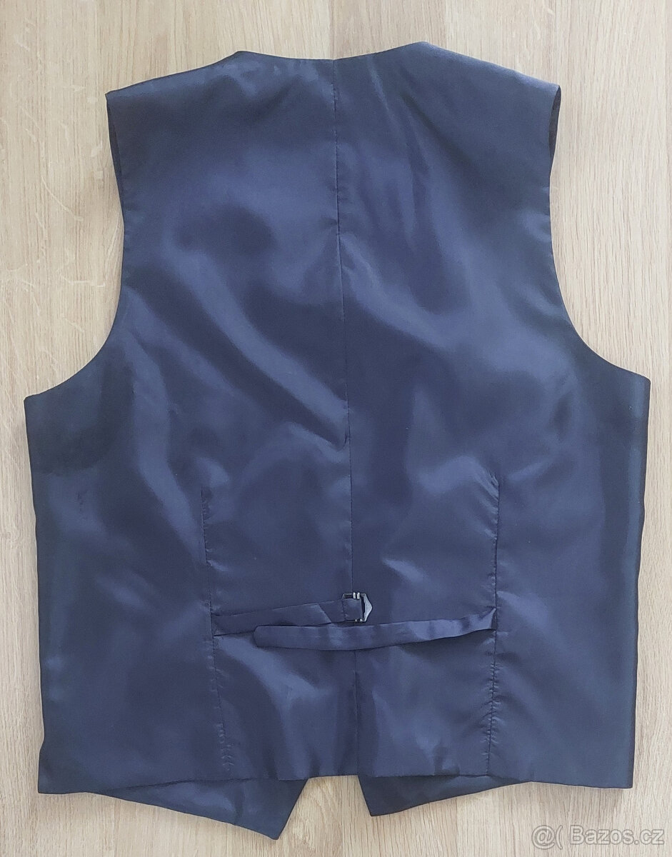 Pánský oblek, sako + kalhoty + vesta - 7