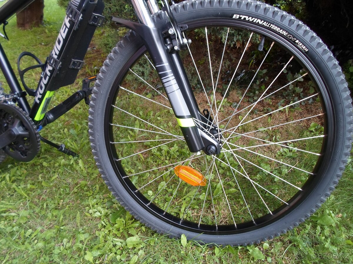 Černé dětské kolo 9-12 let, 24" palců - 7