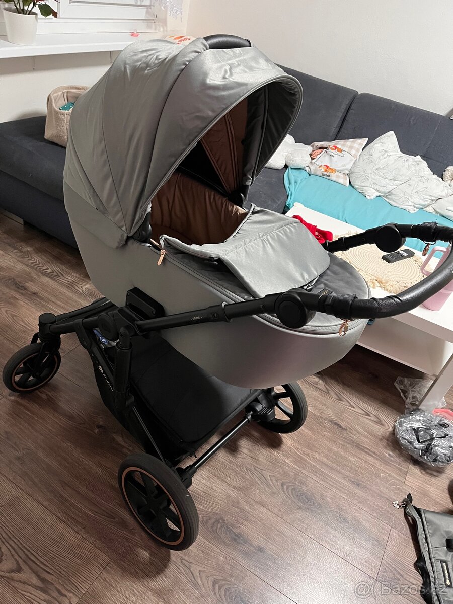 KINDERKRAFT kombinovaný 3v1 Prime 2 Beige - 7