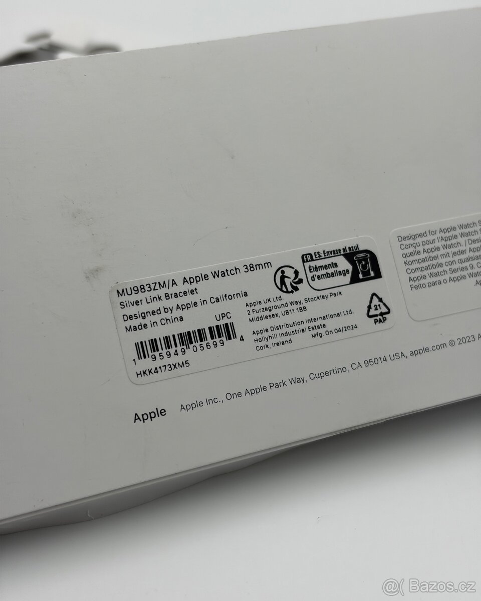 Apple Watch 38/40/41/42mm - Silver Link Bracelet - 7