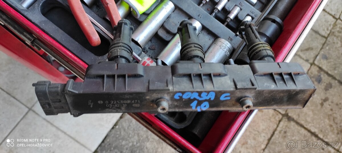 Vypsané díly z Opel Corsa C - 7