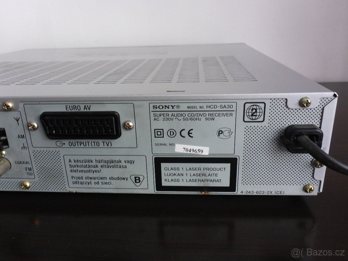 SONY HCD-SA30 - 7