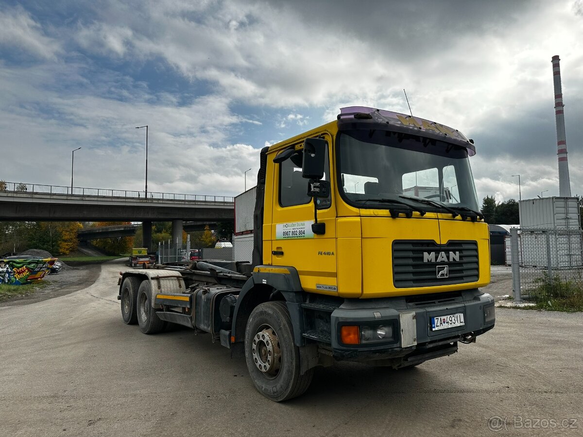 MAN FE 410 A 6x4 / Palift PLT 18 - Hákový nosič kontajnerov - 7