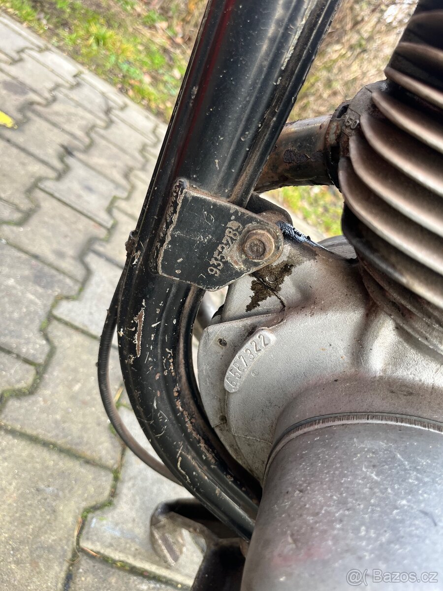 Mz TS 150ccm 1975 originál stav pěkná patina pojízdné - 7