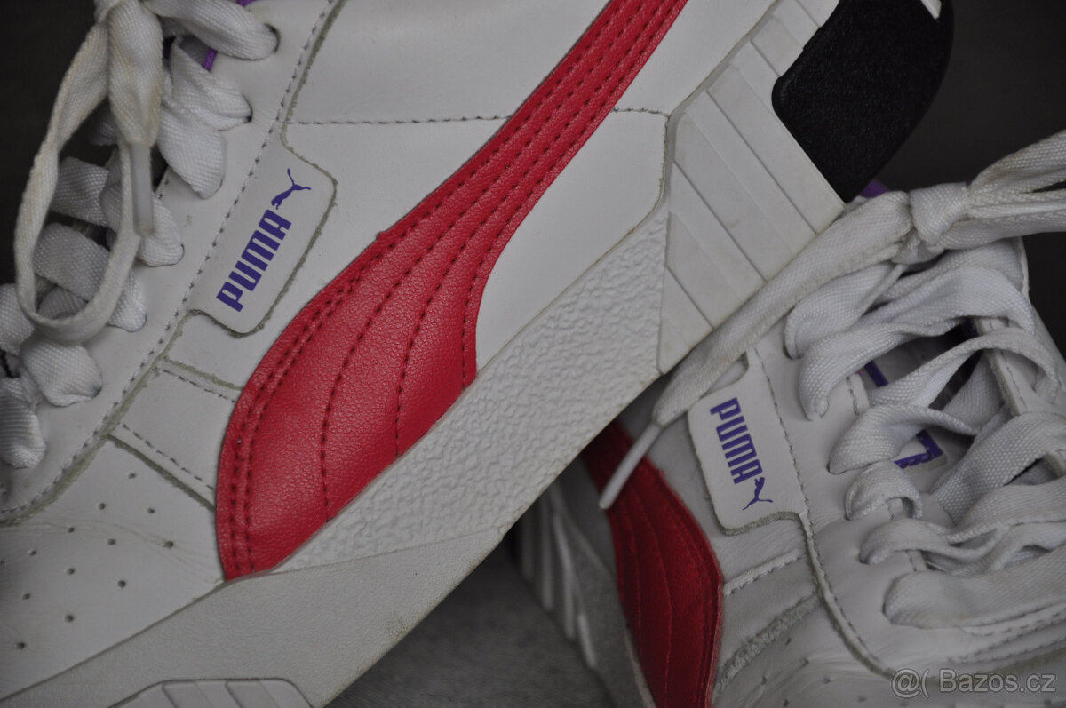 bílé kožené tenisky Puma vel. 38 - 7
