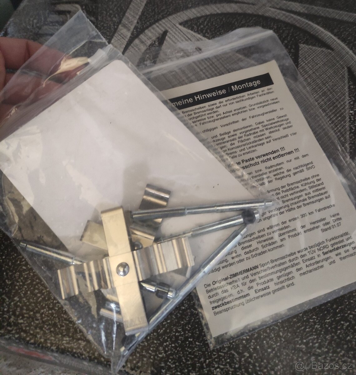 BMW m performance zadní brzdové třmeny - 7