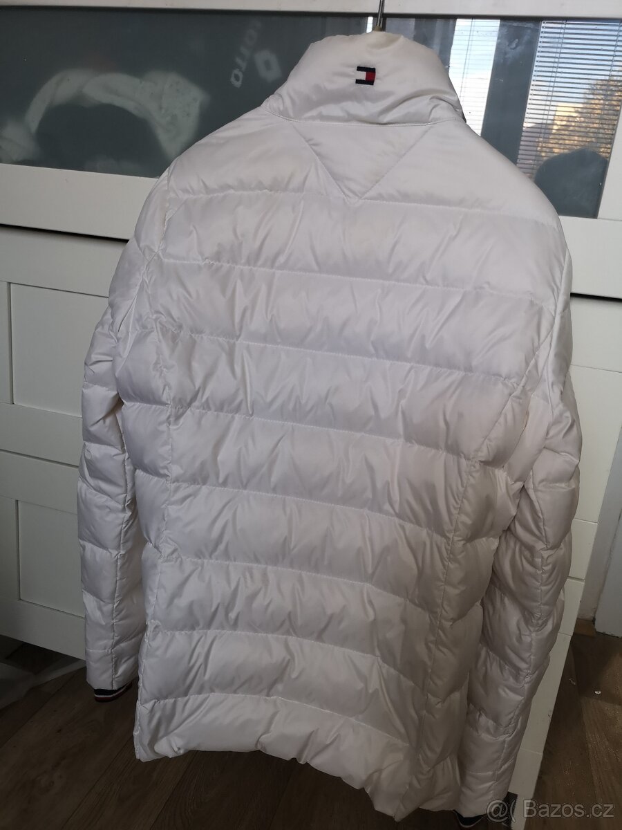 bílá bunda Tommy Hilfiger vel.S-M - 7