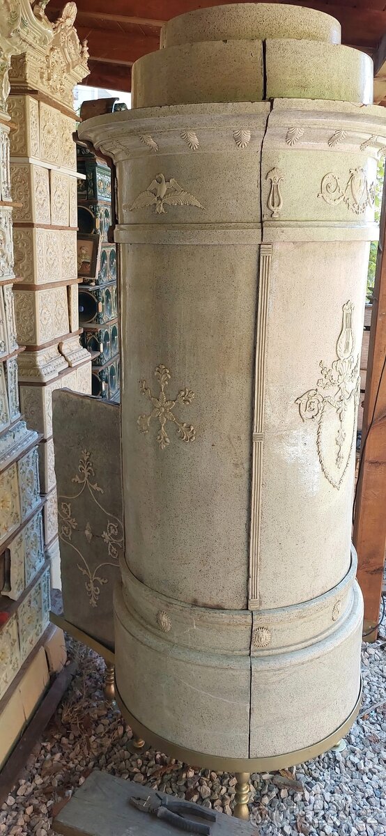 Kachova kamna starozitná - 7