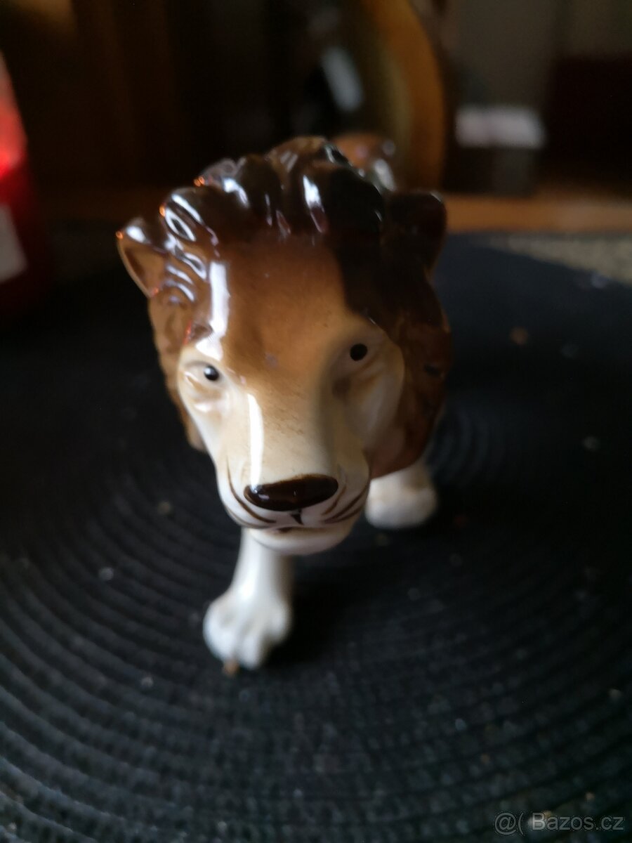 porcelánové sošky zvířat - 7