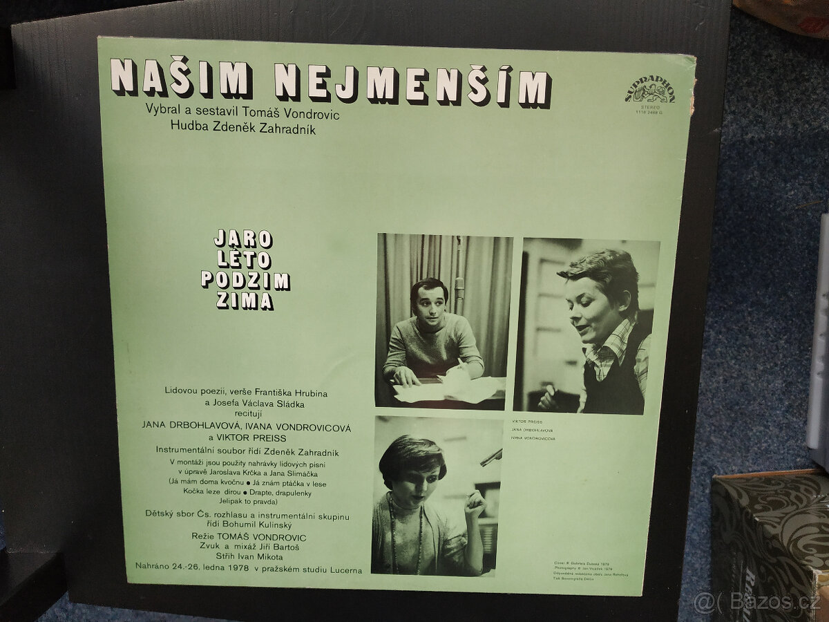 Gramofonové desky - dětské téma - 7