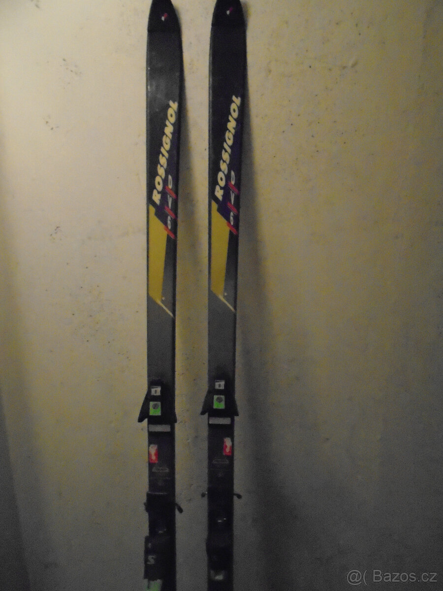 Prodám retro lyžařské boty,lyže - 7