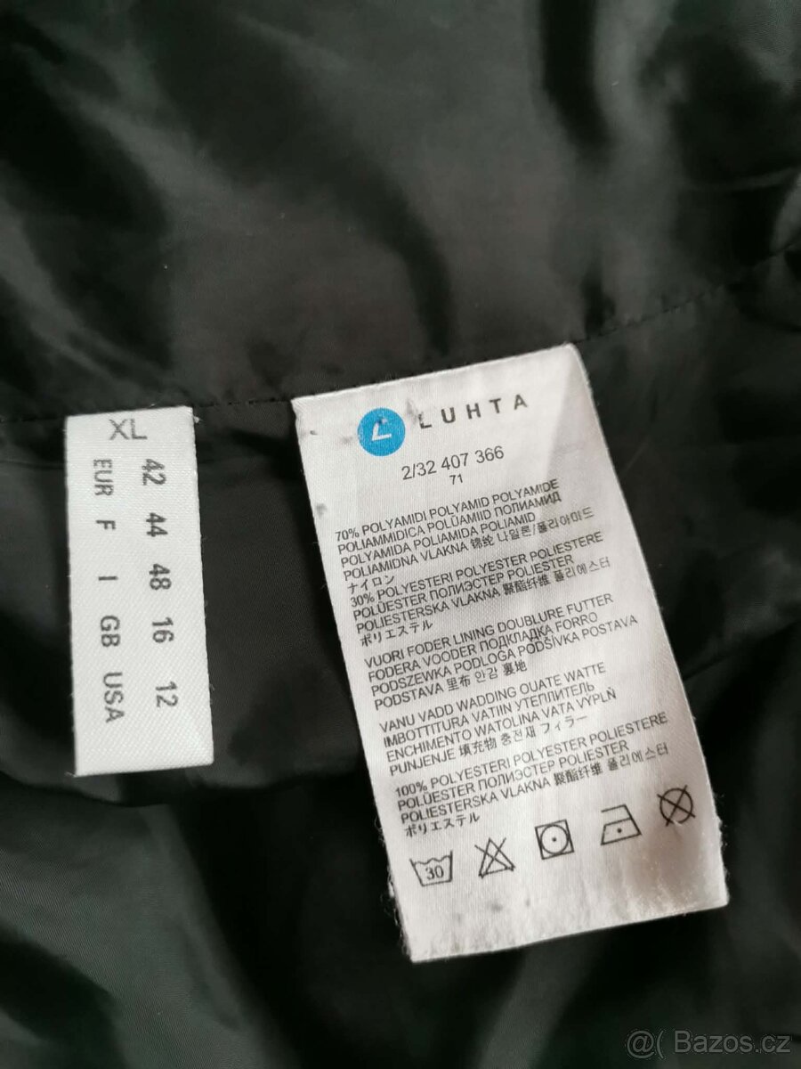 Prošívána bunda/kabát Luhta XL - 7