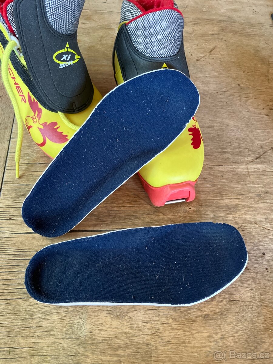 Dětské boty na běžky Fischer EU 32, SNS - 7