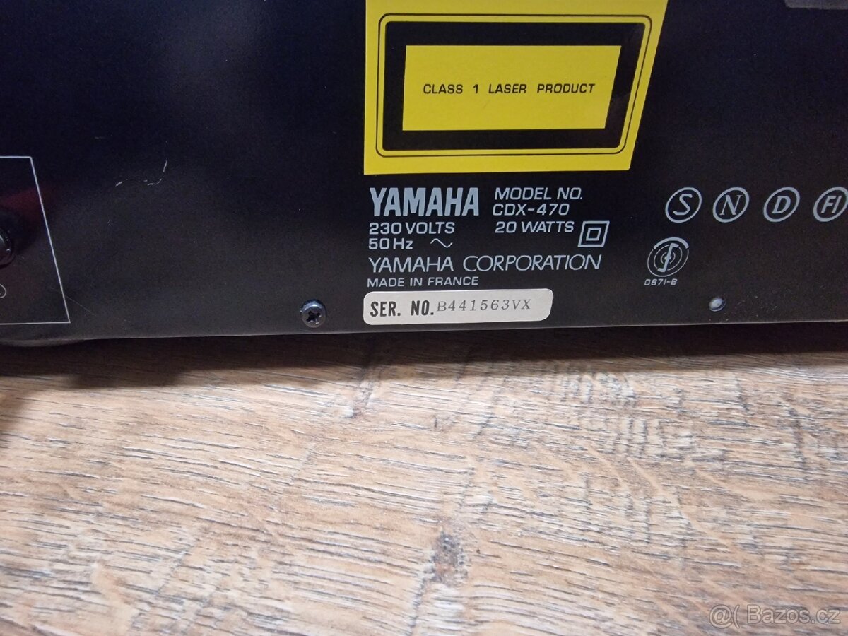 Cd přehrávač Yamaha cdx 470 - 7