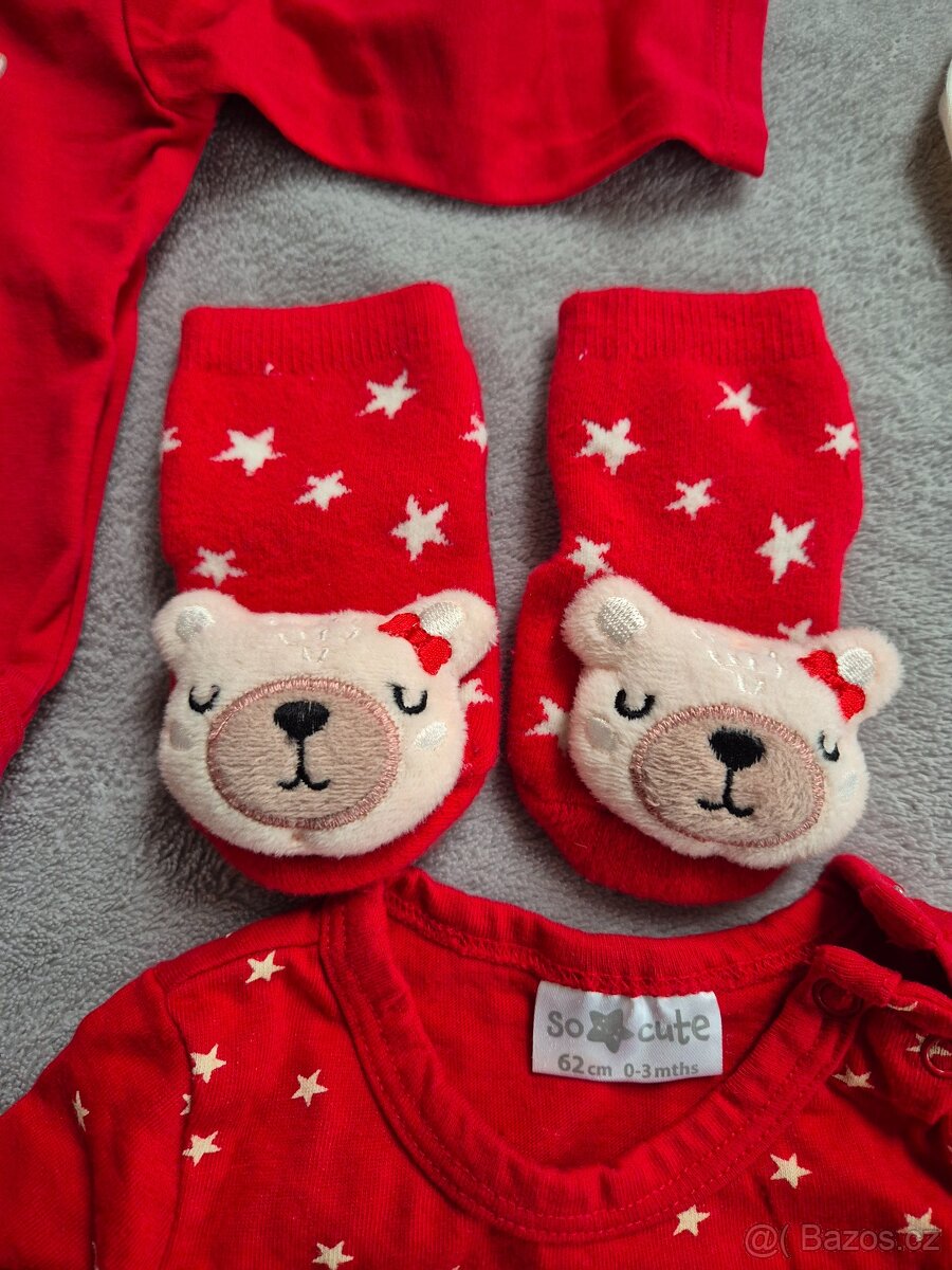 Vánoční oblečky, body, kalhoty, šaty - 7