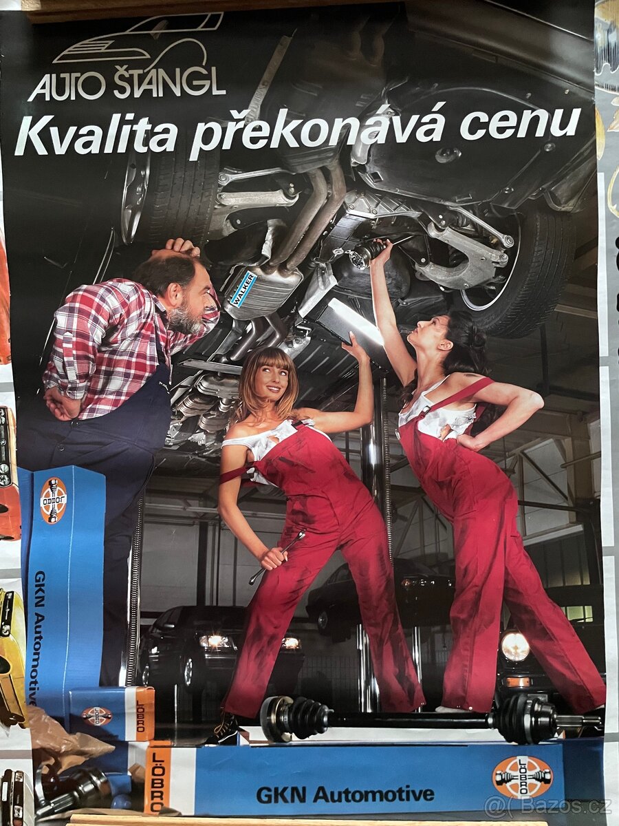 Prodám Retro, auto plakáty - 7
