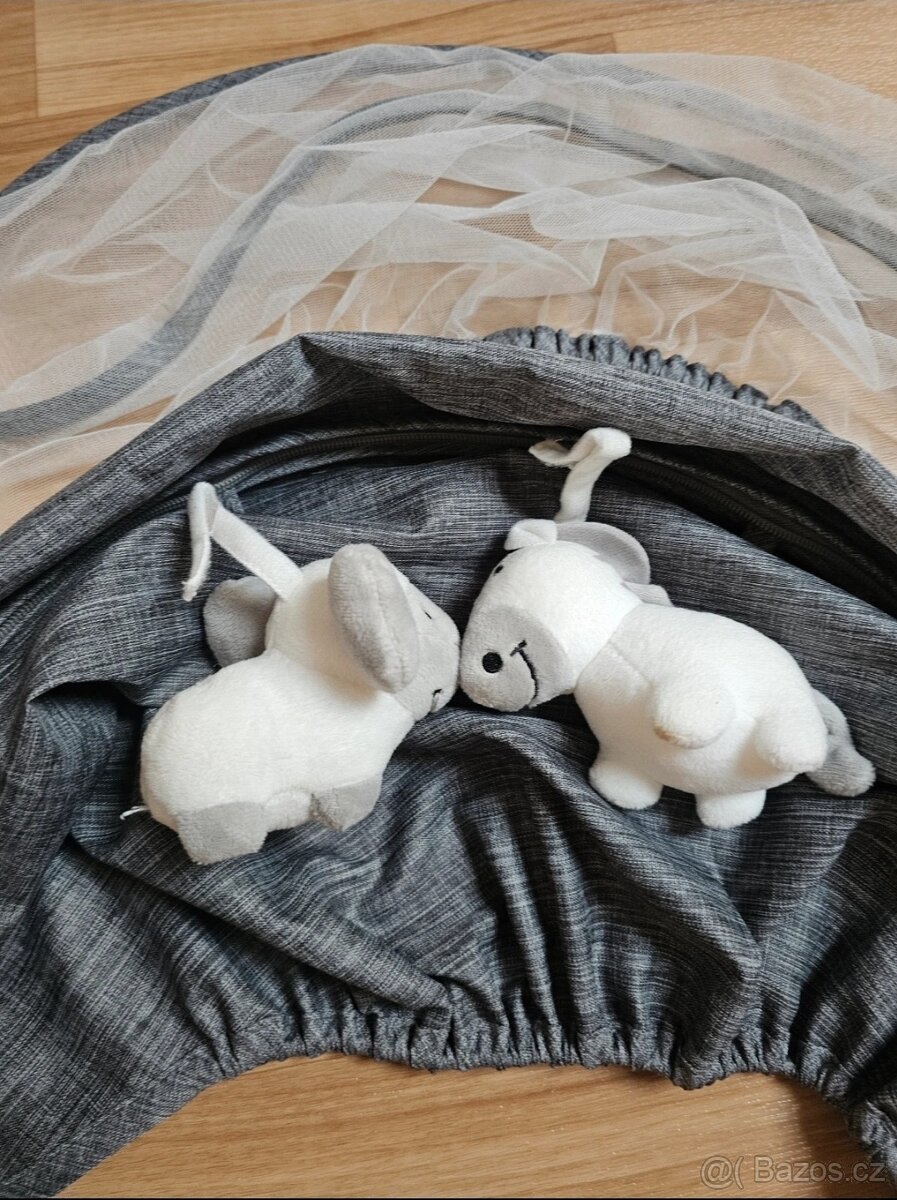 Kidwell Luxu elektrická houpačka Lehátko 2v1 - 7