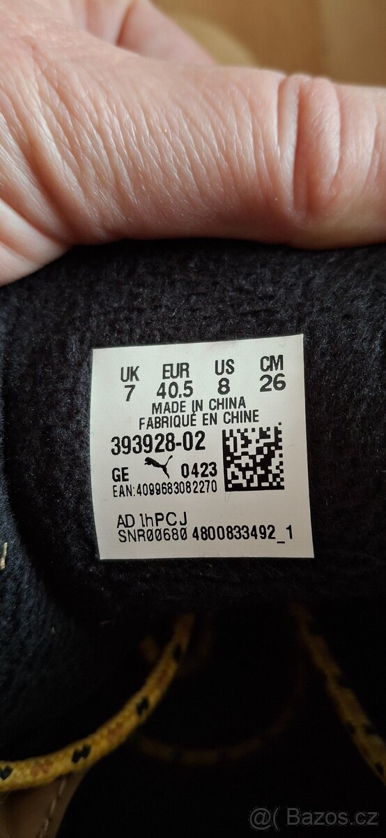 Pánské, chlapecké zimní boty Puma 40,5 kotníkové - 7