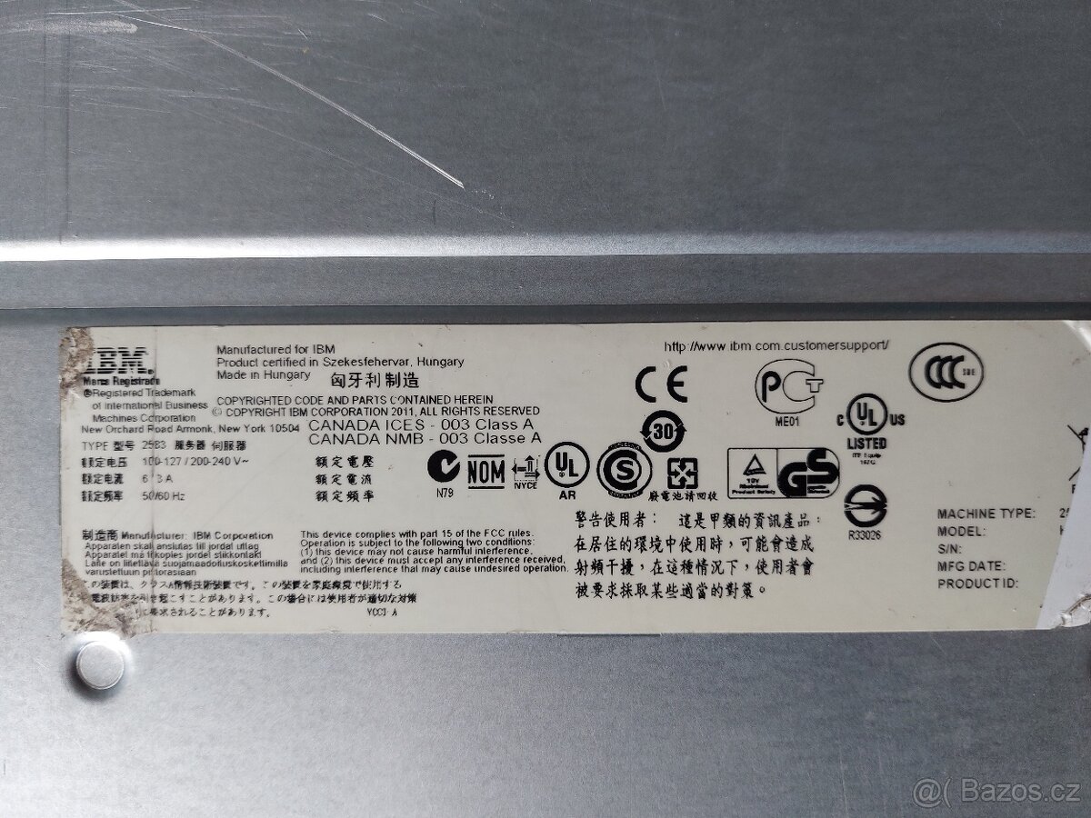 Server IBM System x3250 M4 - 7