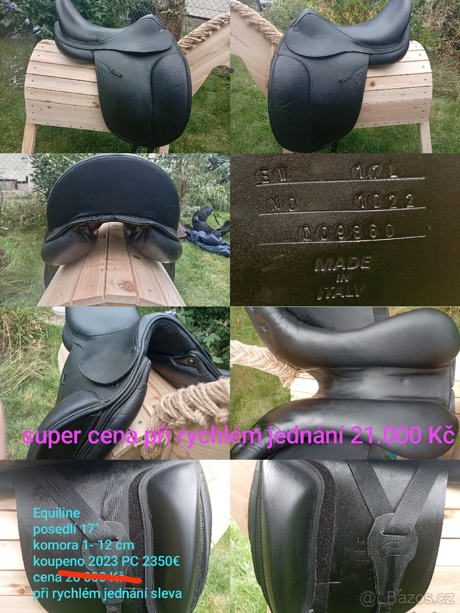 Eskadron, equiline, Prestige, pummel sedla a potřeby - 7