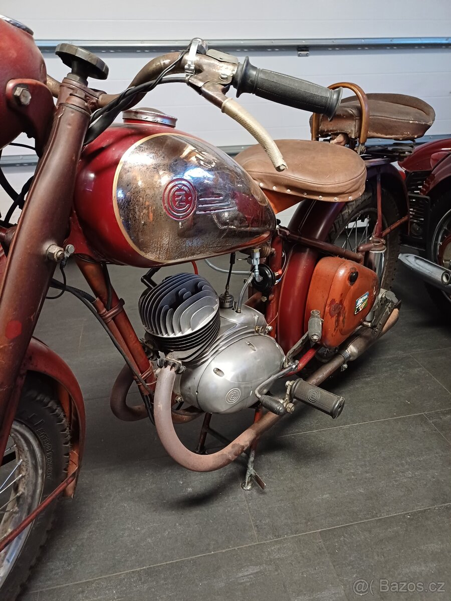 ČZ 125C s TP 1953 - 7