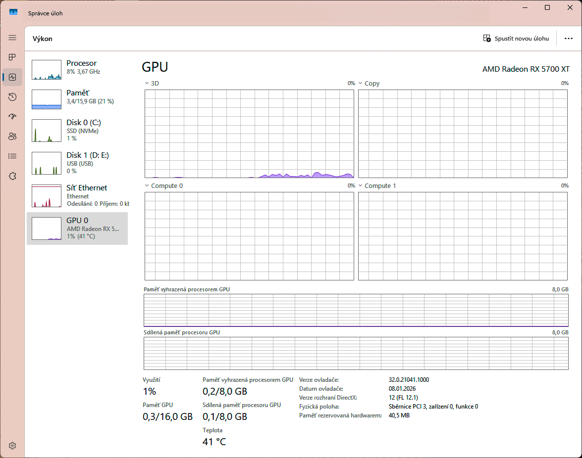 Herní počítač s RX 5700 XT, i5-8600K - 7