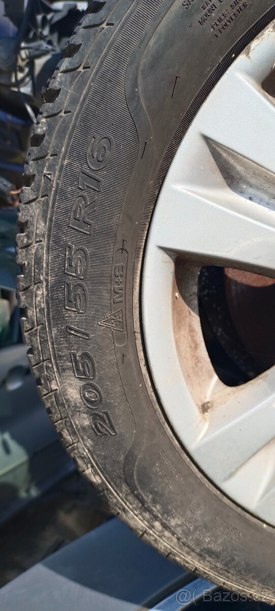 Zimní sada kol 6.5mm BMW E87 E81 E90 E91 E92 205/55 R16 - 7