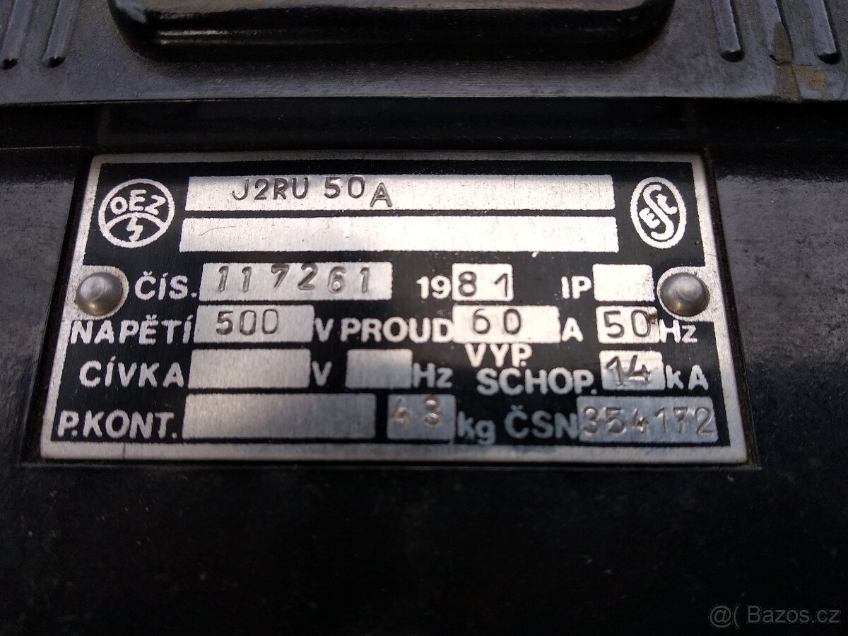 Jistič,deon OEZ J21U50A - 7