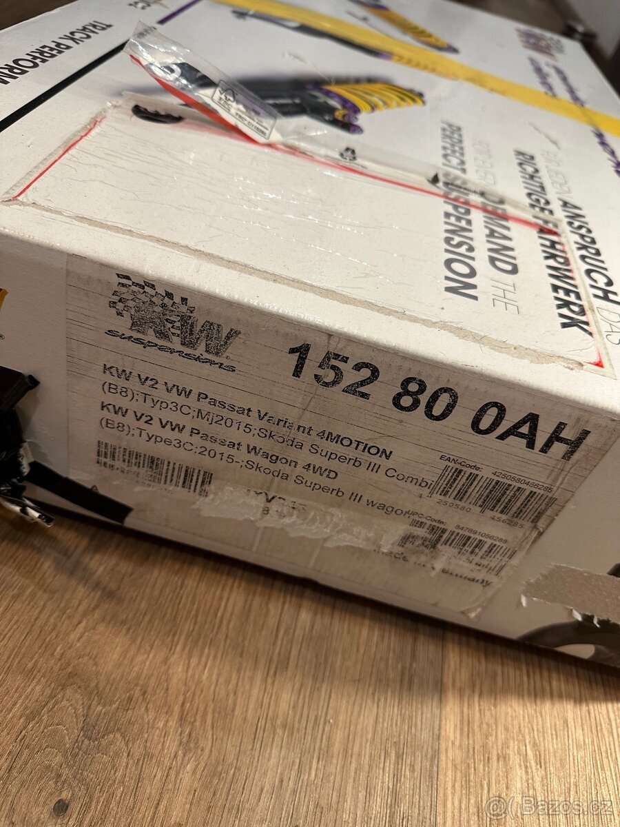 Sníženy stavitelný podvozek KW - Superb 3/ Passat Combi 4WD - 7