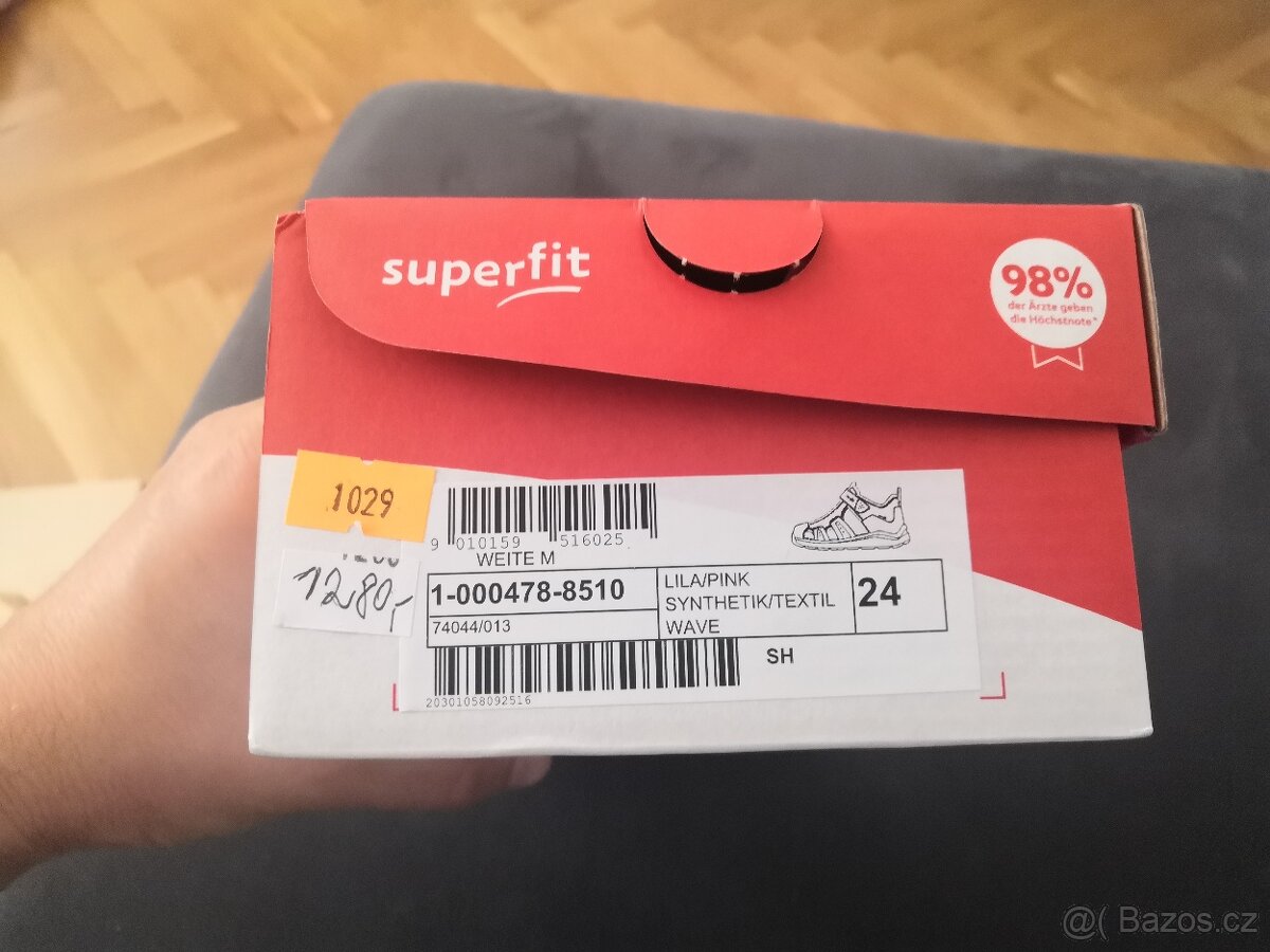 Dětské sandály Superfit Wave, vel. 24 - 7