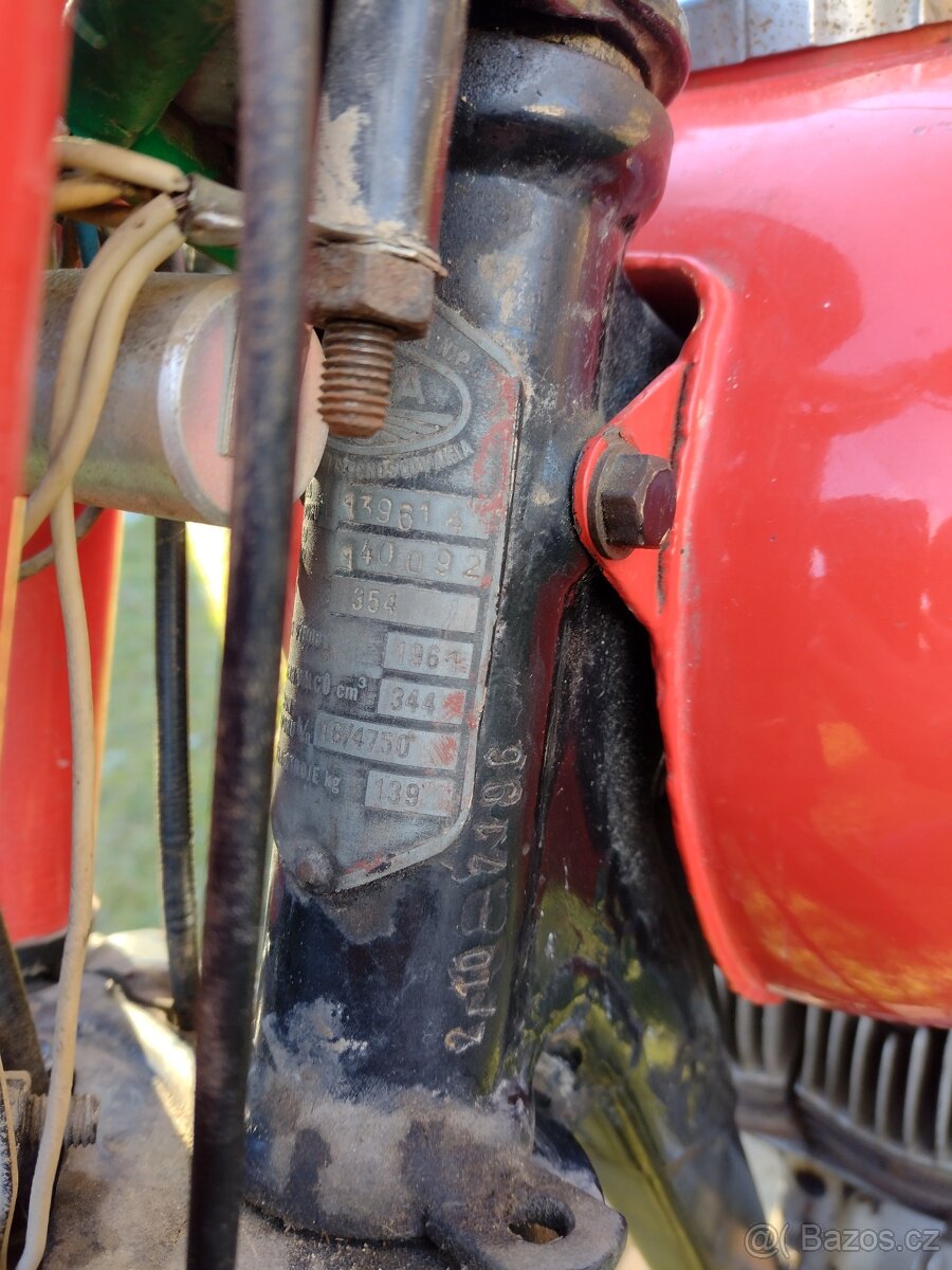 Jawa 350/354 kývačka - 7