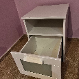 Bromnes postel, noční stolky, TV stolek - 7