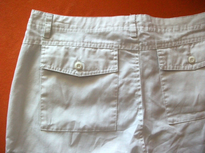 Zajímavé 3/4 KALHOTY s výšivkou zn. ZE-ZE, v.40 - 7