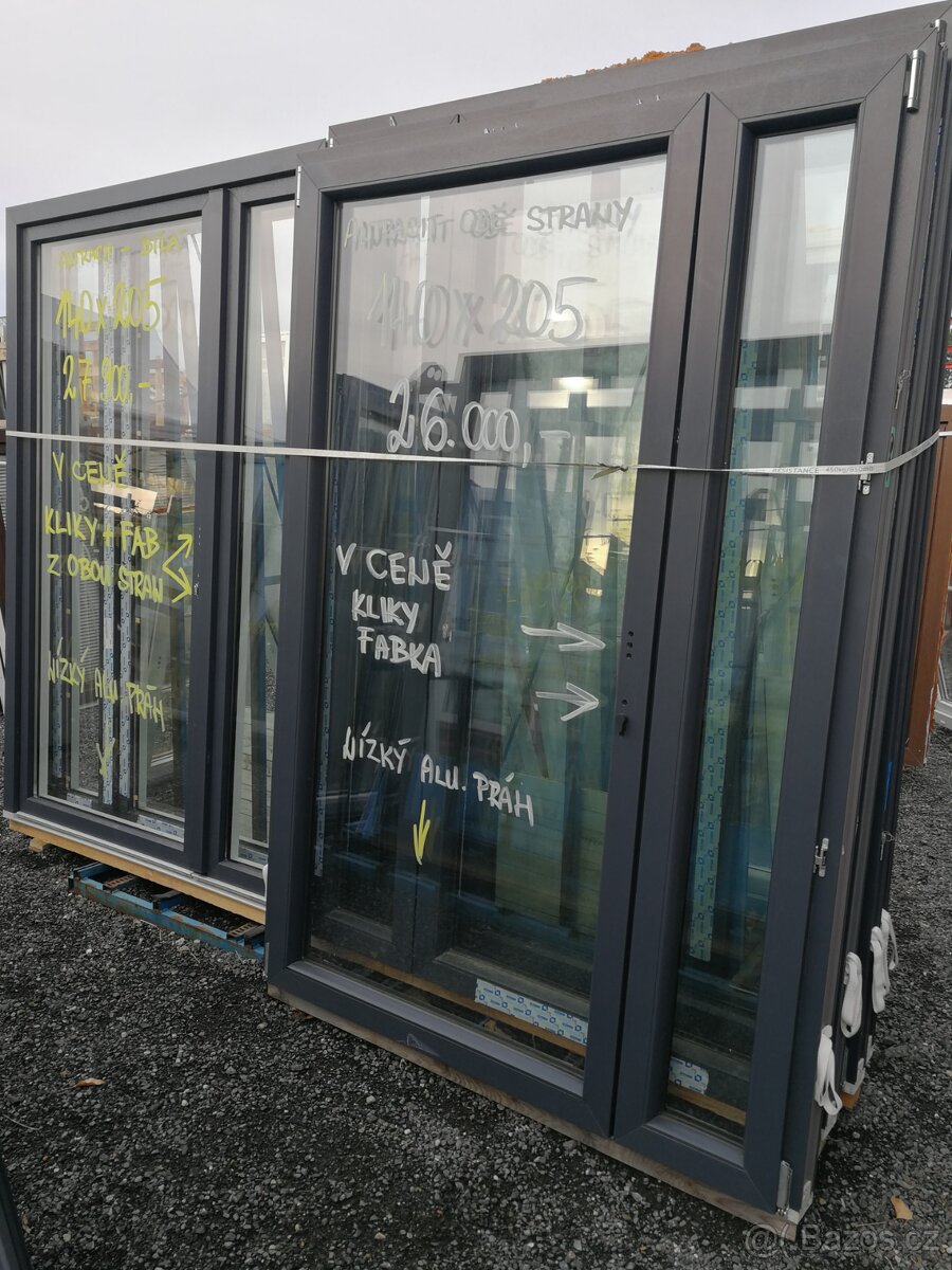 dveře okno prosklené - 7