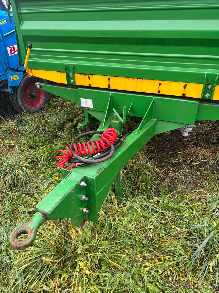 Návěs 5t, třístranný sklápěč, vlečka 5t - 7