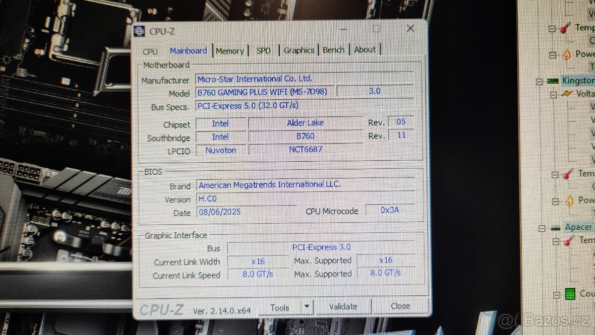 MSI B760 GAMING PLUS WIFI - 7