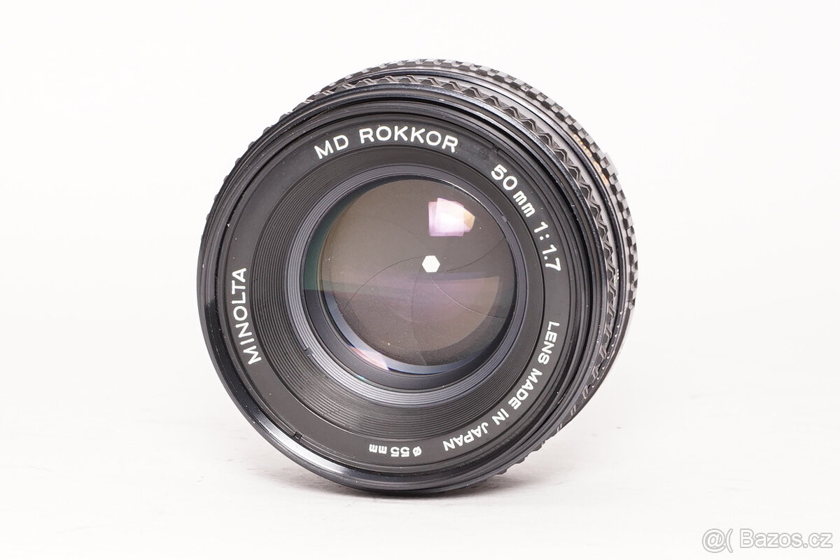 Minolta XD5, MD Rokkor 50mm/1,7 - 7